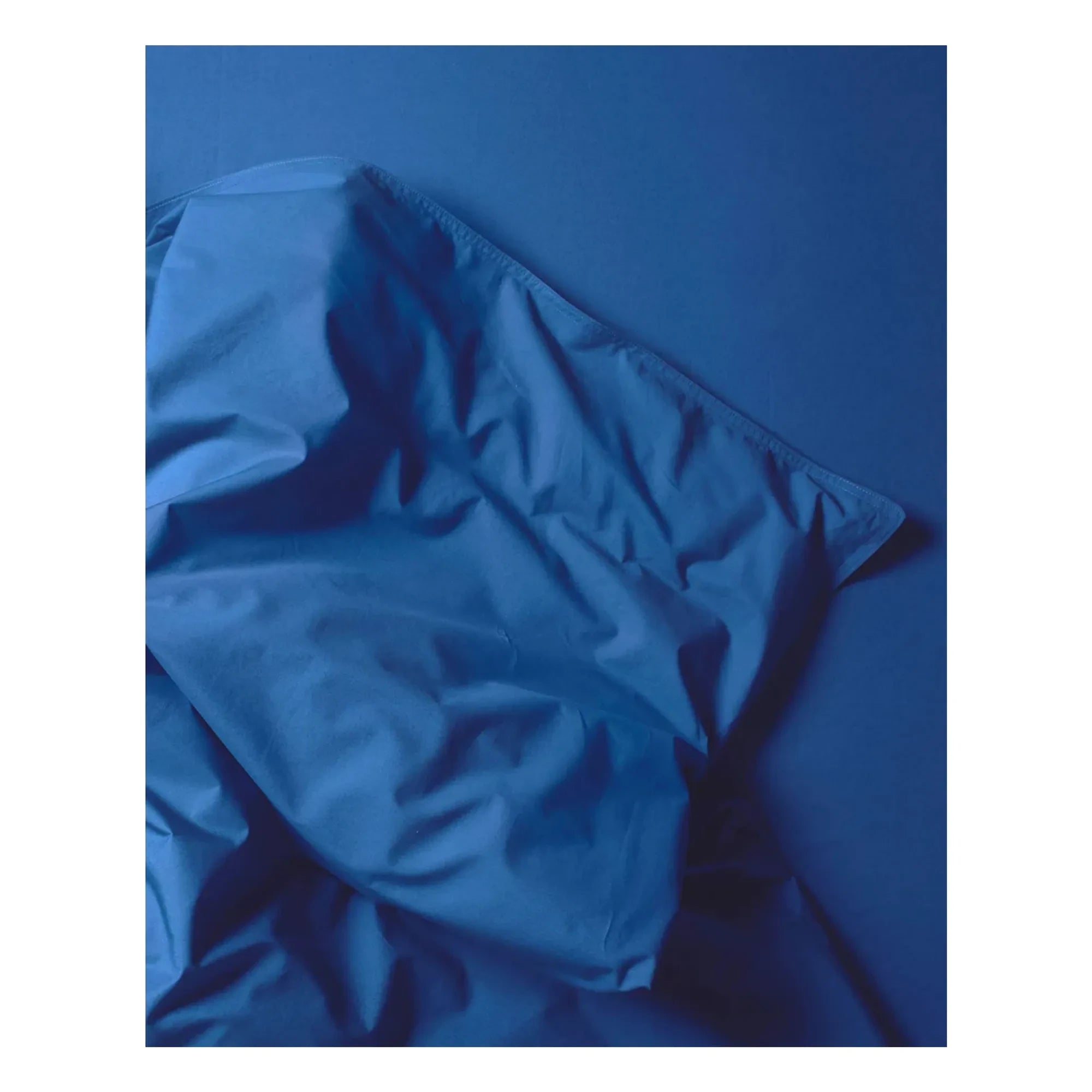 Suite 702 - Funda nórdica de percal orgánico - Azul cobalto | Cobalto