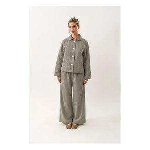 Lollys Laundry - Chaqueta Viola de algodón | Negro