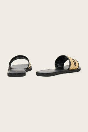 Sandalias deslizantes de piel Hoxton para mujer de AllSaints