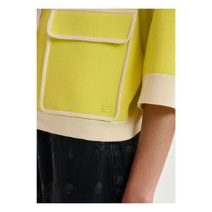 Essentiel Antwerp - Cárdigan Jugly | Amarillo limón