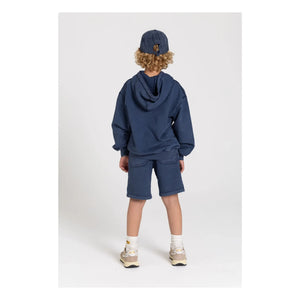 Smallable Kid - Pantalón corto Milo de algodón orgánico | Azul marino