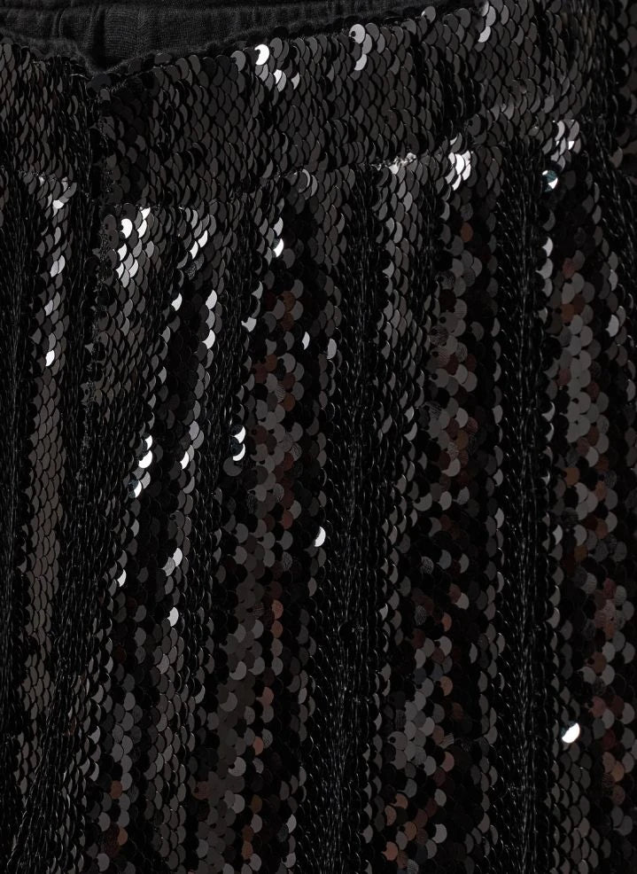 Sofie Schnoor - Otellisy Pantalón con Lentejuelas | Negro