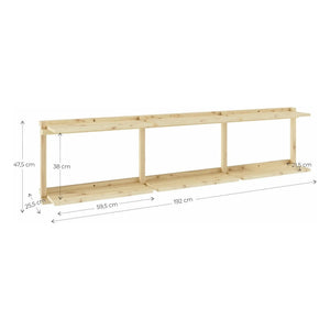 Estanterías Groove de Karup Design 47,5x192 cm