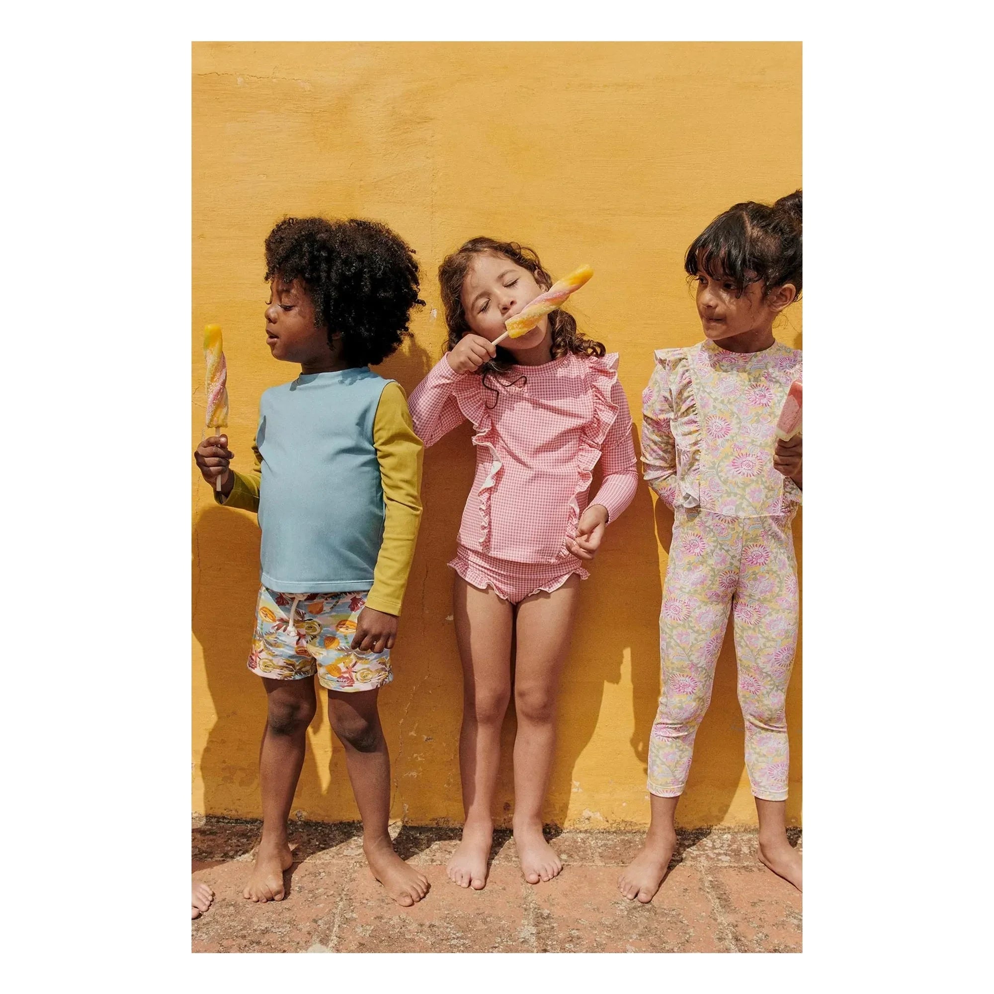 Louise Misha - Bañador Yanika de fibra reciclada | Rosa