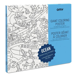 Omy - Póster gigante para colorear Ocean