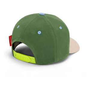 Hello Hossy - Gorra con visera curvada pequeña de algodón orgánico | Verde