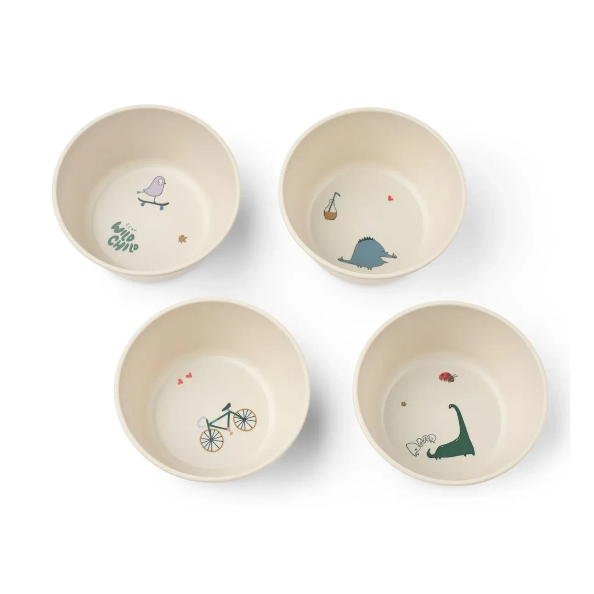 Liewood - Cees Cuencos - Set de 4 | Tamtam/Sandy