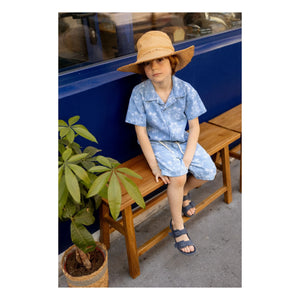 Louis Louise - Bermudas vaqueras Soho Hawaii | Azul Claro