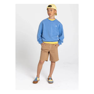 Smallable Kid - Sudadera Arlo de algodón orgánico | Azul real