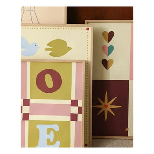 Ma petite vie - Twins Birds Poster | Krem