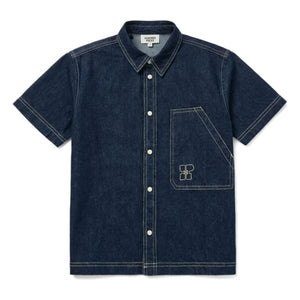 Hundred Pieces - Camisa vaquera Wayne | Azul oscuro