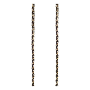 LaCoqueFrançaise - Cadena larga Lou de 120 cm | Negro
