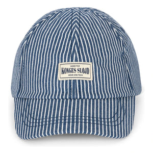Konges Sløjd - Gorro de algodón orgánico a rayas Luc | Azul