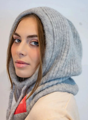 K'puche - Sudadera con capucha Khira Alpaca | Gris