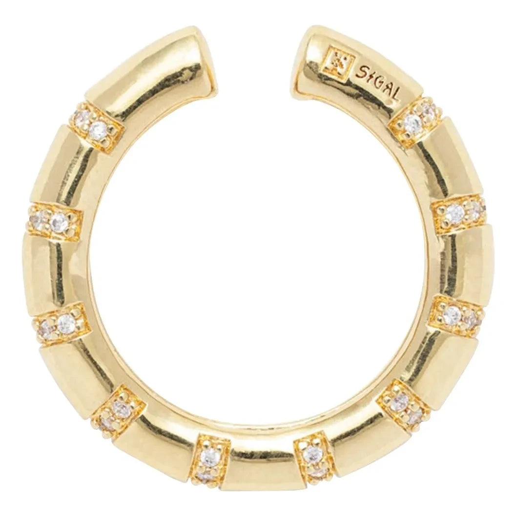 Sigal - Earcuff Deca | Blanco