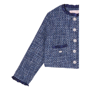 Tutu du Monde - Chaqueta de Tweed Dreamtide | Azul marino