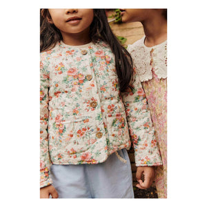 Louise Misha - Chaqueta de algodón orgánico Astrid | Crema