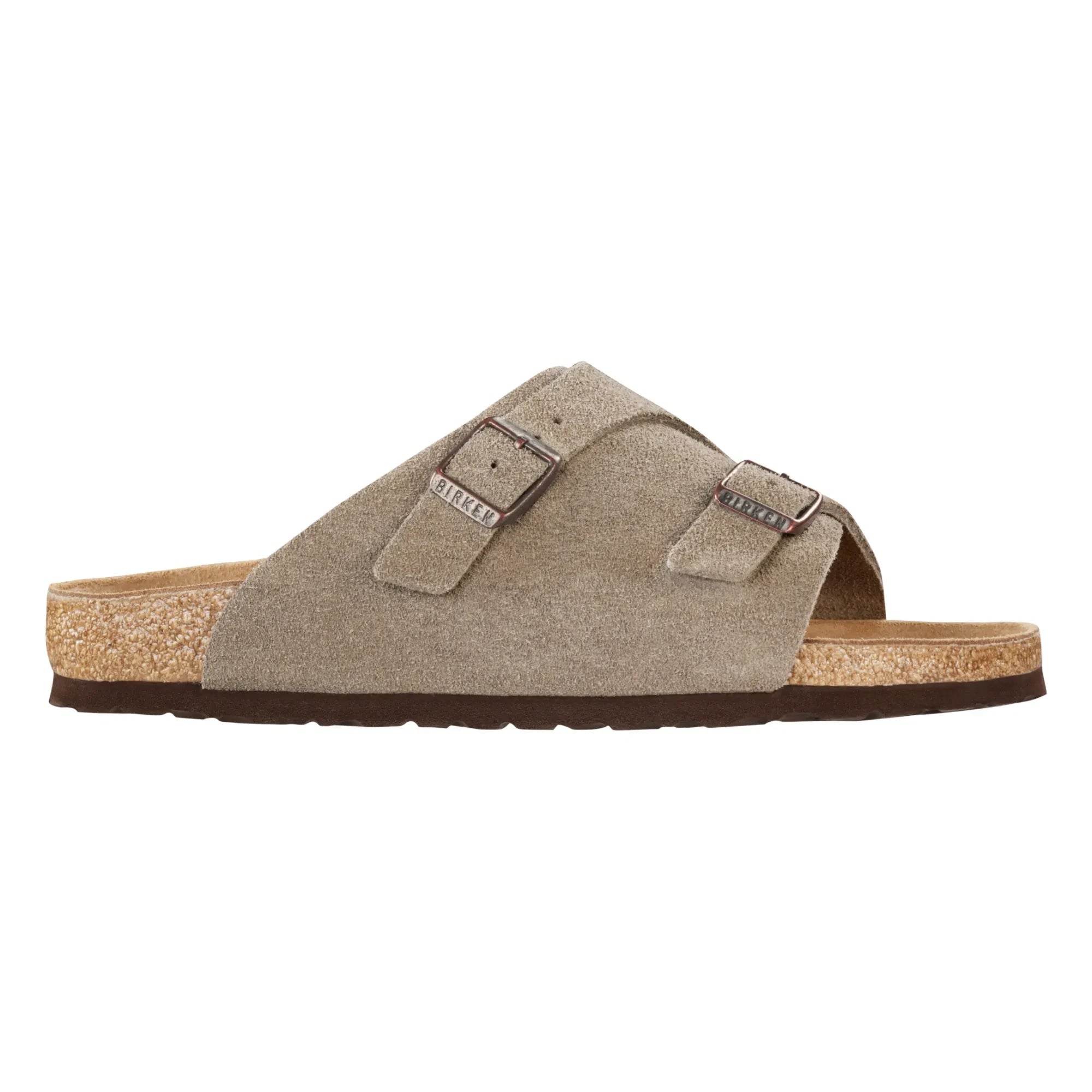BIRKENSTOCK - Sandalias de Horma Estrecha Zurich | Marrón grisáceo