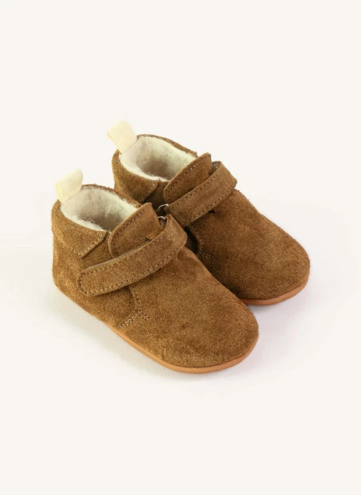 Lazare - Zapatillas forradas Achille | Marrón caqui