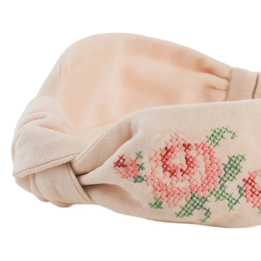 Gingersnaps - Diadema bordada Avila | Beige