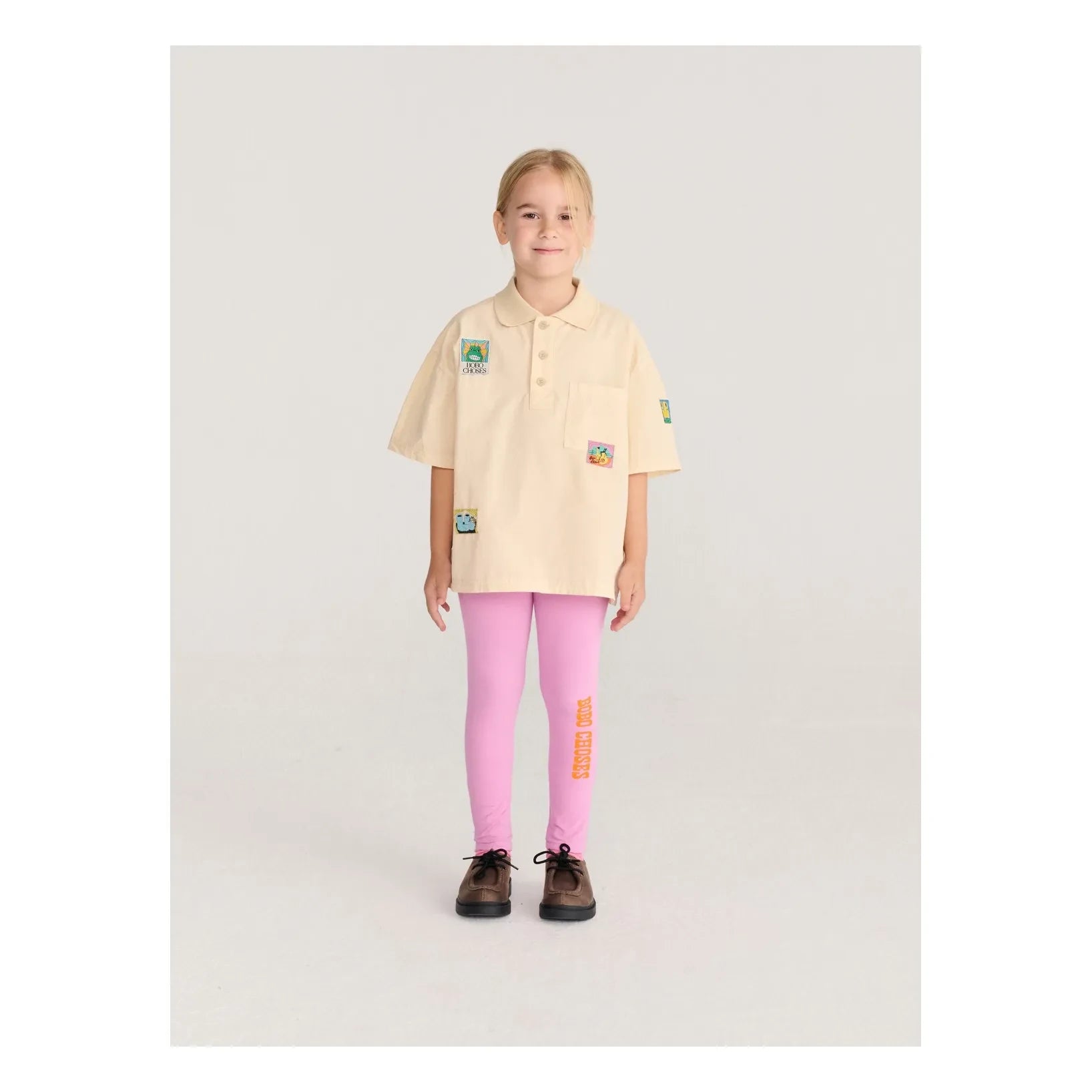 Bobo Choses - Leggings de algodón orgánico Bobo Choses | Rosa