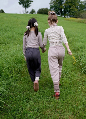 Soor Ploom - Pantalones Harem | Beige Rosa