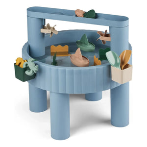 Liewood - Mesa de actividades Sepp | Azul playa/mezcla multicolor