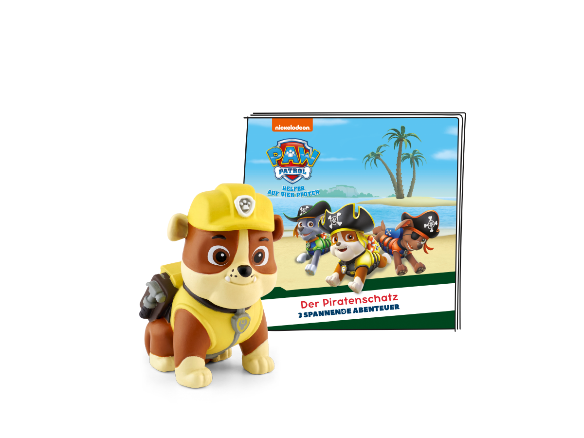 Tonies - Tesoro Pirata Alemán (Rubble) - PAW Patrol