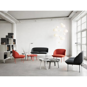 Mesa de centro redonda Muuto - verde pálido