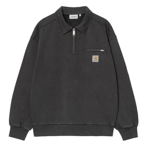 Carhartt WIP - Detroit Yarım Fermuarlı Kazak | Siyah