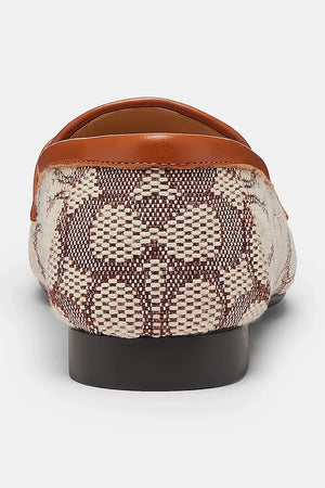 Mocasines Sculpted C Jacquard de Coach