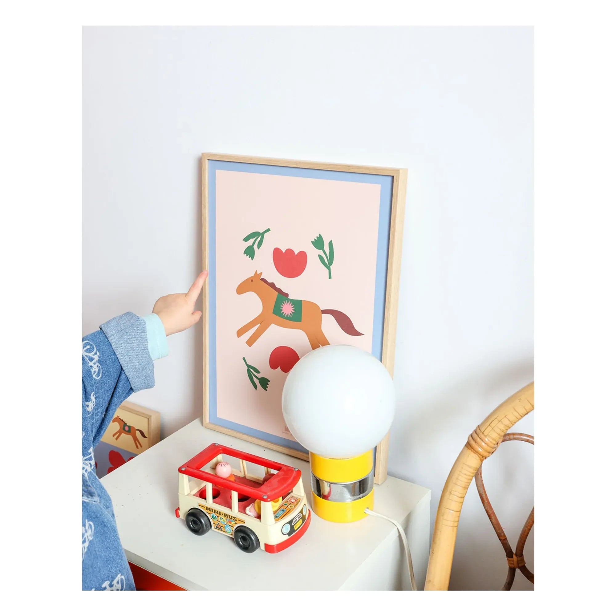 Ma petite vie - Póster Cheval Nomade | Beige