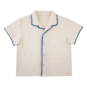 THE LiTTLE POETS - Camisa bordada Alvaro Gauffrée | Crudo