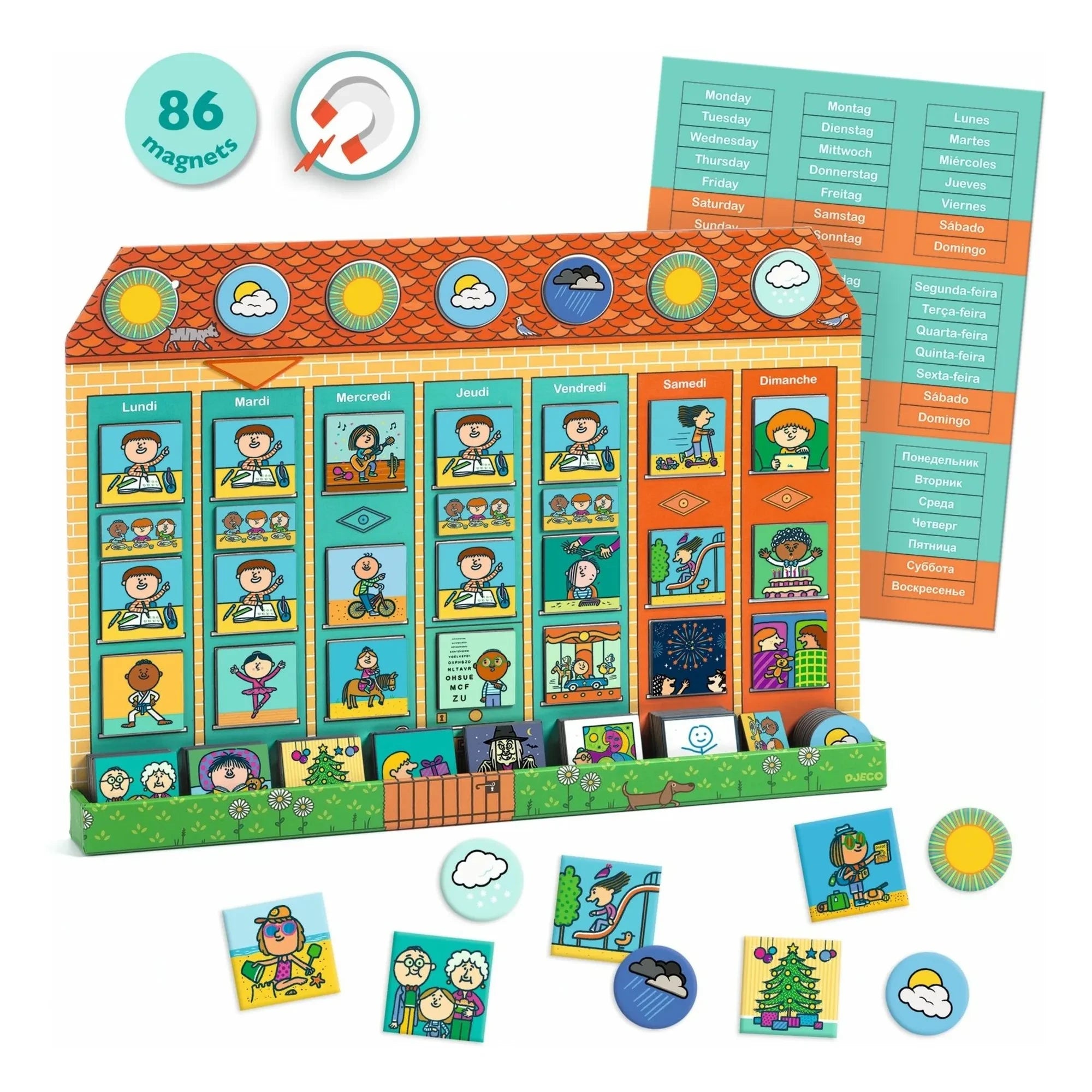 Djeco - Mi semana, juego educativo