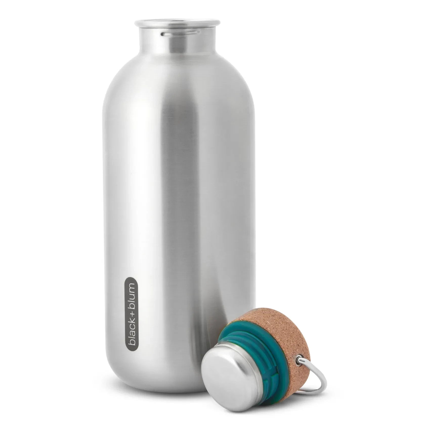 Black + Blum - Botella de agua de acero inoxidable - 600 ml | Azul