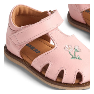 Wheat - Lowe Fleurs Sandalias de piel | Rosa claro