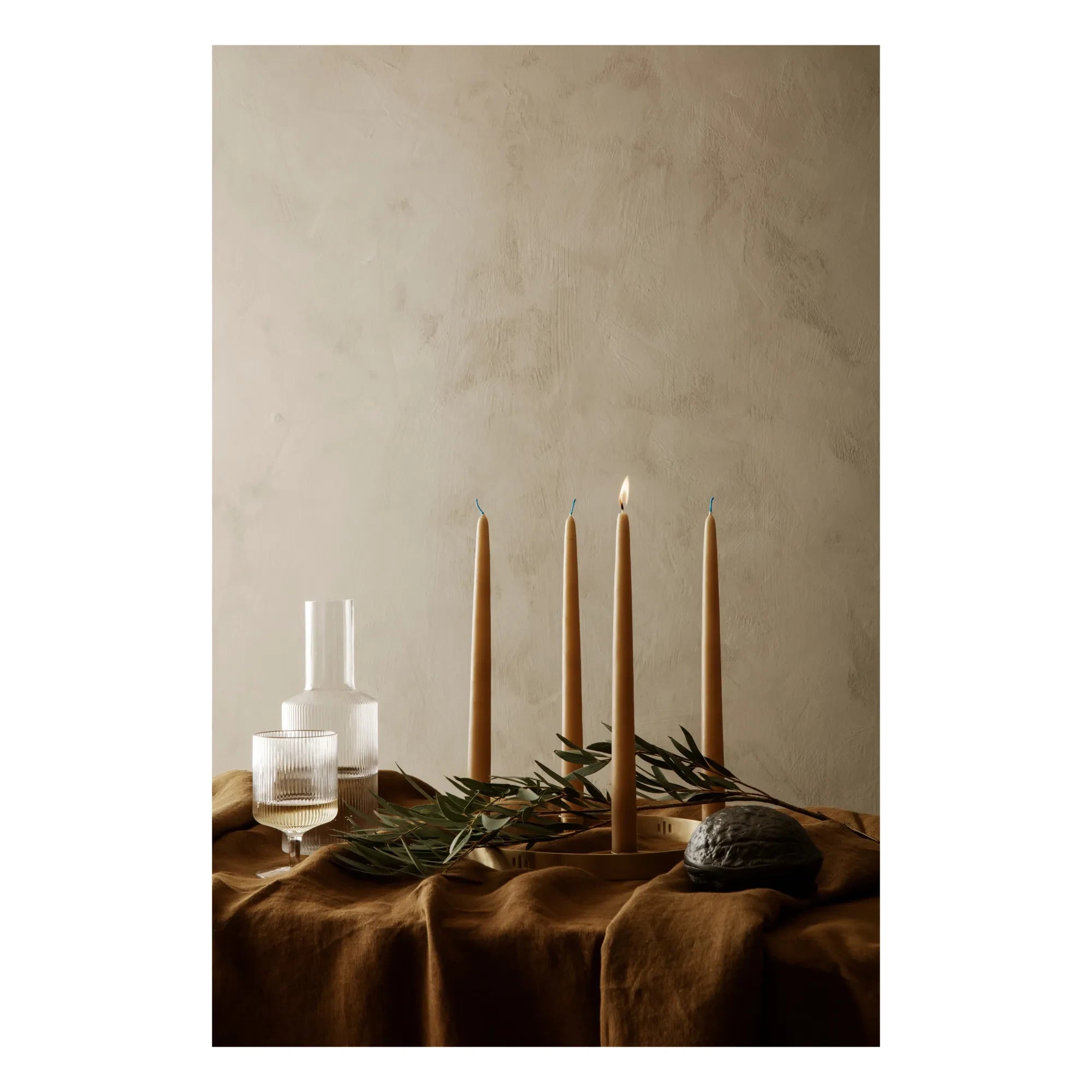 Ferm Living - Copas de vino Ripple - Juego de 2