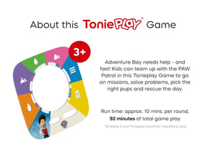 Tonies - Inglés Paw Patrol - Héroes de Rescate de Adventure Bay - Tonieplay