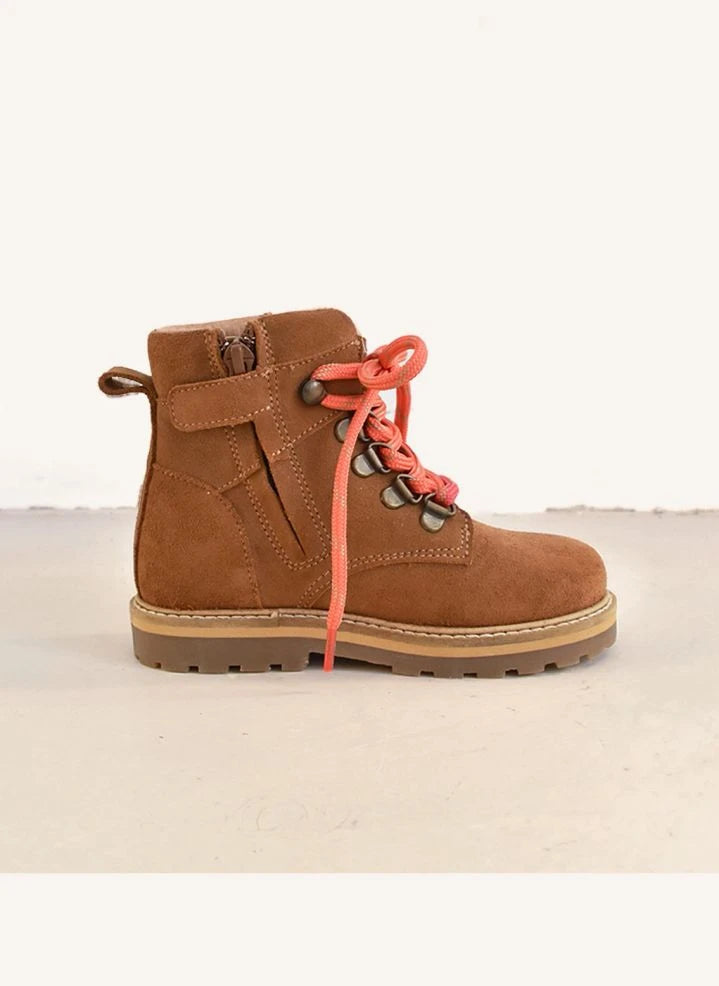 du Loua - Louen Sweden Botas con cordones | Marrón claro