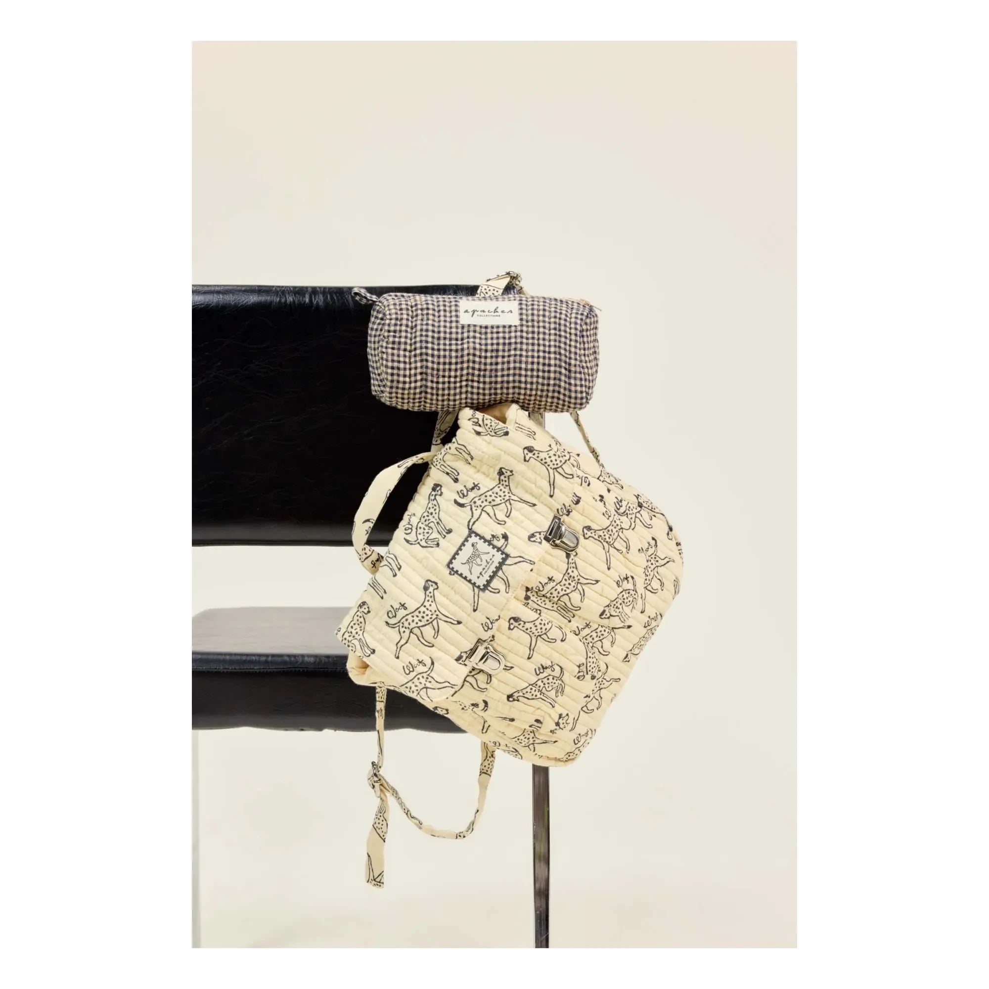 Apaches - Opal Carreaux estuche | Negro