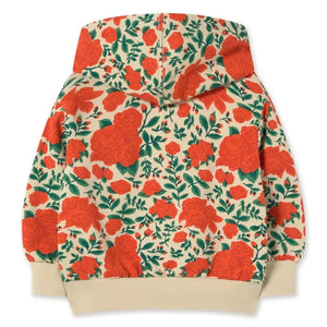 Tinycottons - Organik Pamuklu Güllü Sweatshirt | Krem