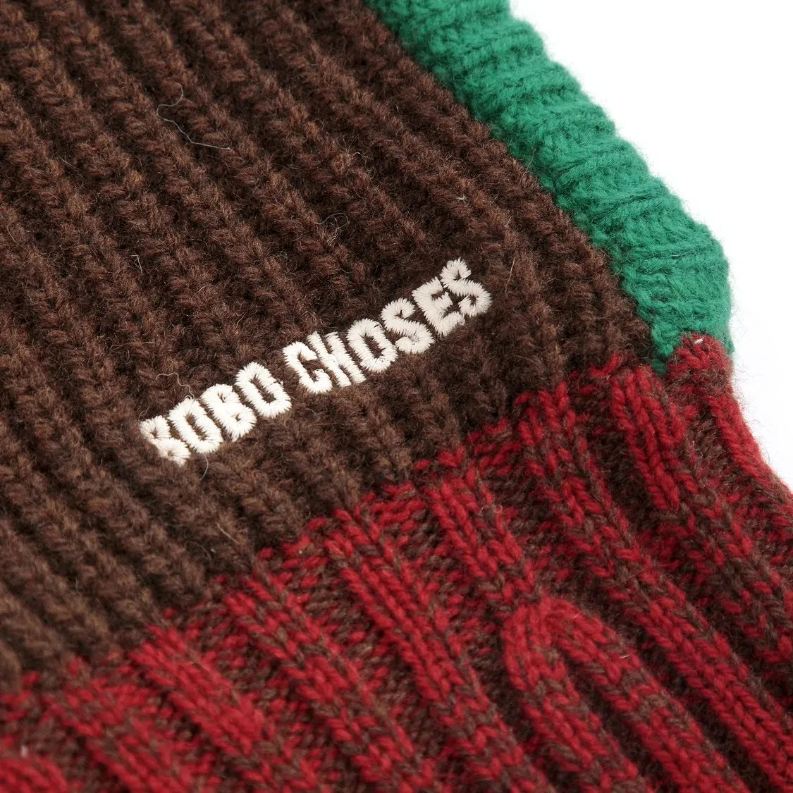 Bobo Choses - Balaclava de Lana Reciclada | Burdeos