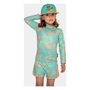 Beach & Bandits - Camiseta de protección UV Yaguah Catback Fibras Recicladas | Verde