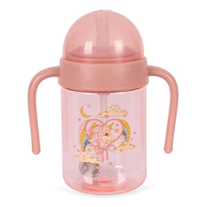 Konges Sløjd - Vaso de aprendizaje Unicornio | Rosa