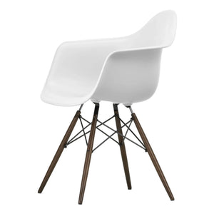 Vitra - Silla DAW - base de arce - Charles & Ray Eames | Blanco
