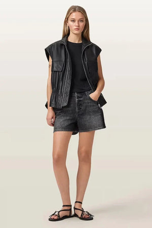 AllSaints pantalón corto vaquero para mujer TAY