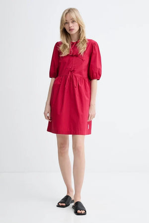Vestido acampanado de algodón Marc O'Polo