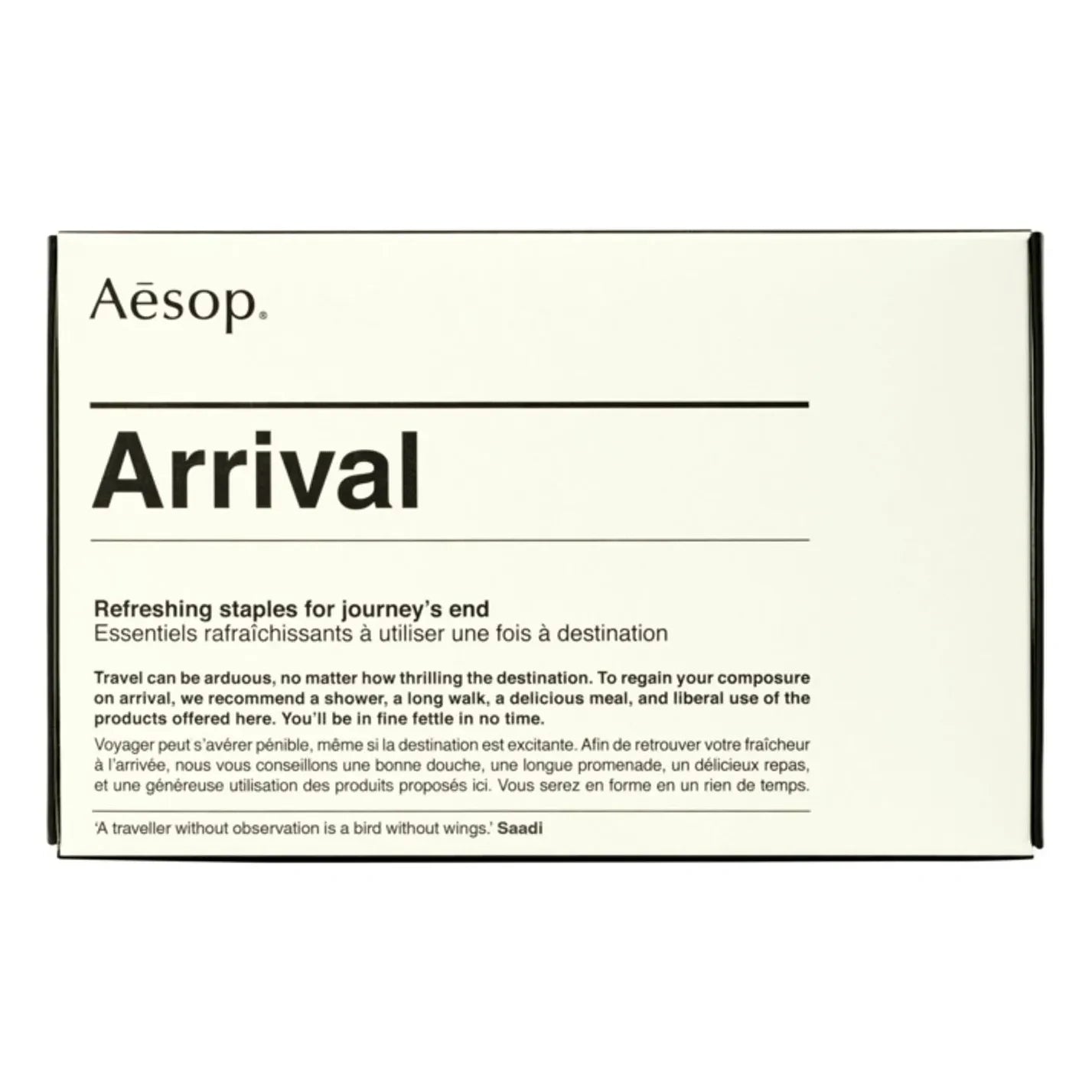 Aesop - Kit de viaje Arrival