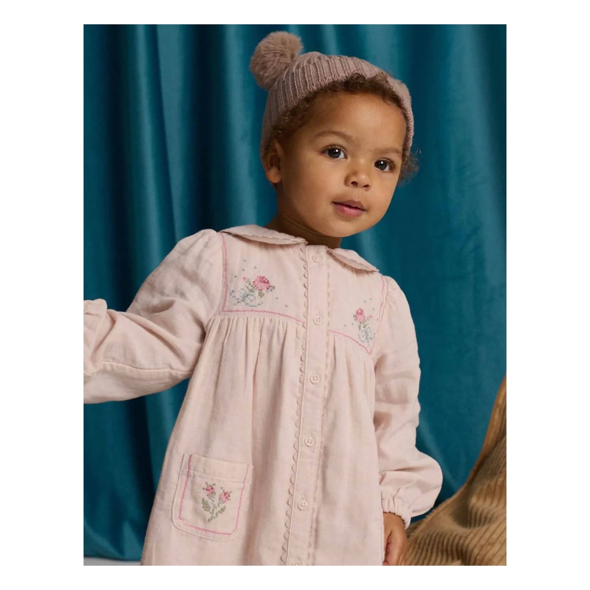 Gingersnaps - Vestido Lottie Fleurie | Rosa pálido