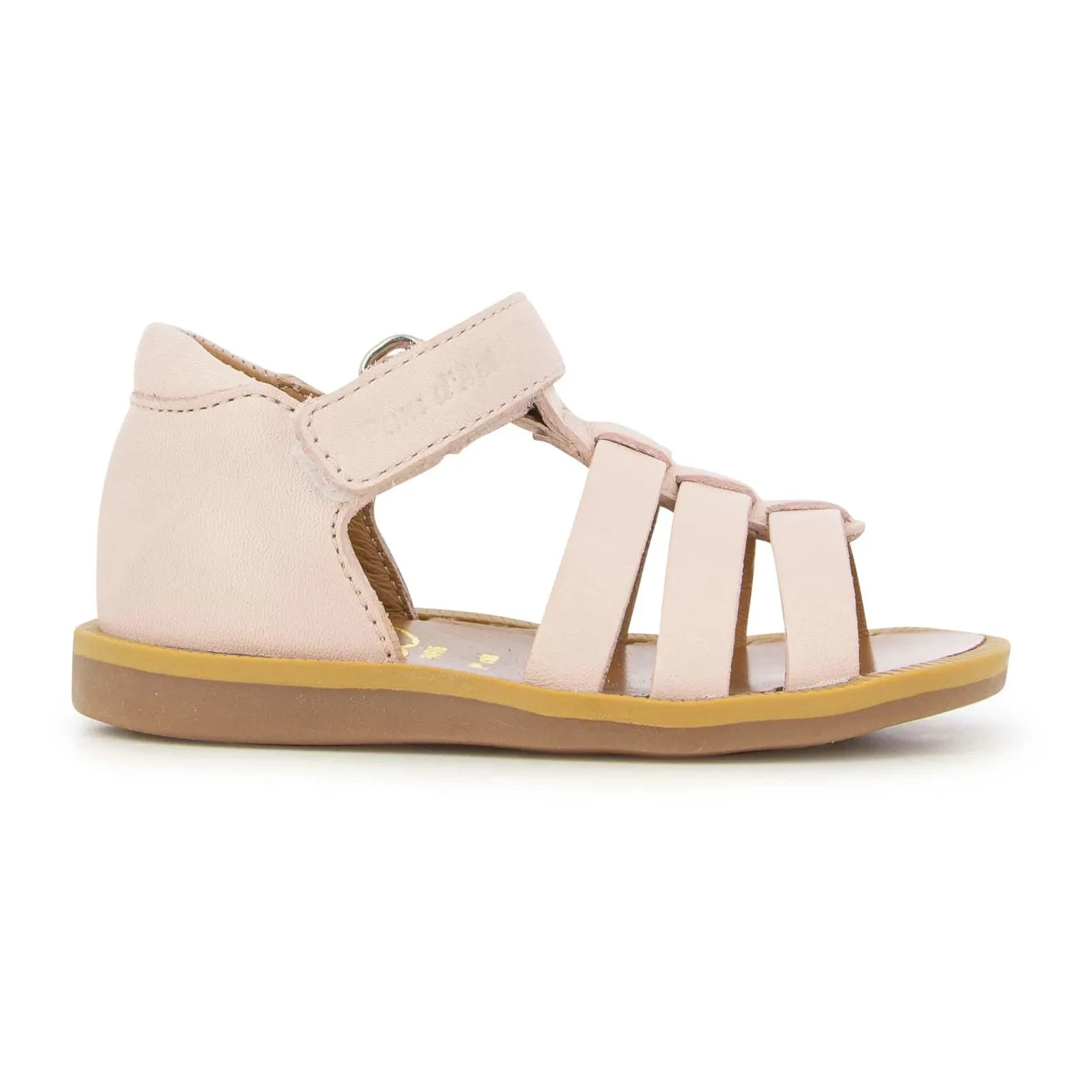 Pom d'Api - Sandalias con hebilla Poppy | Rosa empolvado